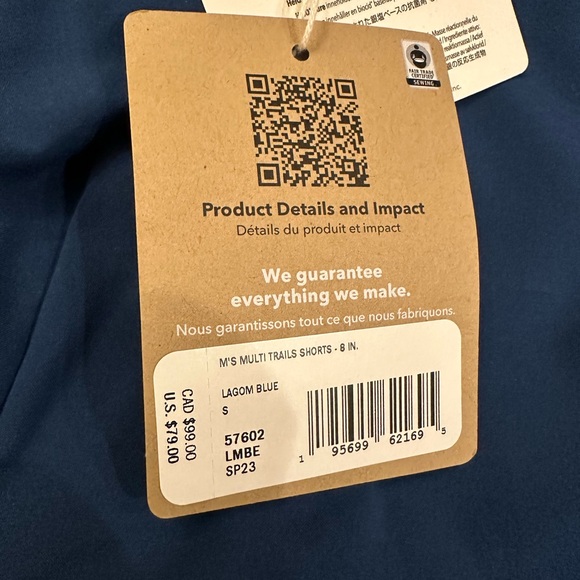 PATAGONIA men’s Multi Trails Shorts 8" - Picture 16 of 16